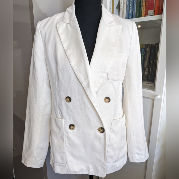 Wilfred Linen Blazer - Picture 3 of 7